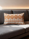 Indiehaat | Pure Cotton Jaquard Pillow Cover Beige