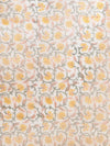 Indiehaat | Pure Kota Doria Blockprint Suit Yellow