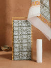 Indiehaat | Pure Kota Doria Blockprint Suit Green