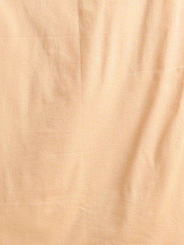 Indiehaat | Pure Kota Doria Blockprint Suit Brown