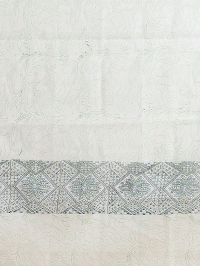 Indiehaat | Pure Kota Doria Blockprint Suit White