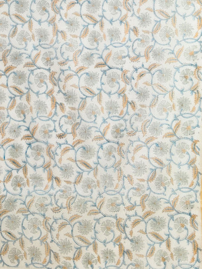 Indiehaat | Pure Kota Doria Blockprint Suit White