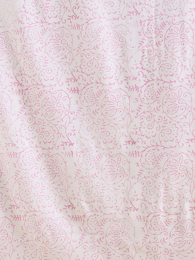 Indiehaat | Pure Kota Doria Blockprint Suit Purple