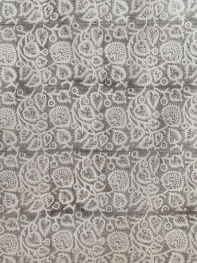 Indiehaat | Pure Kota Doria Blockprint Suit Black & White