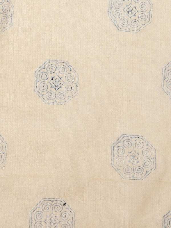 Indiehaat | Kota Doria Hand Block Print Multicolor Saree