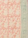 Indiehaat | Kota Doria Hand Block Print Multicolor Saree