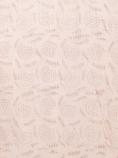 Indiehaat | Kota Doria Hand Block Print Multicolor Saree