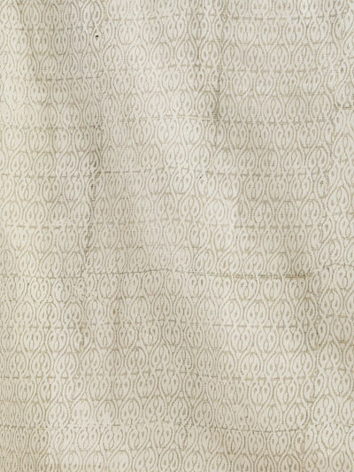 Indiehaat | Pure Kota Doria Blockprint Suit White