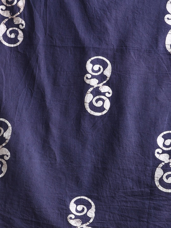 Indiehaat | Kota Doria Hand Wax Batik Suit Red