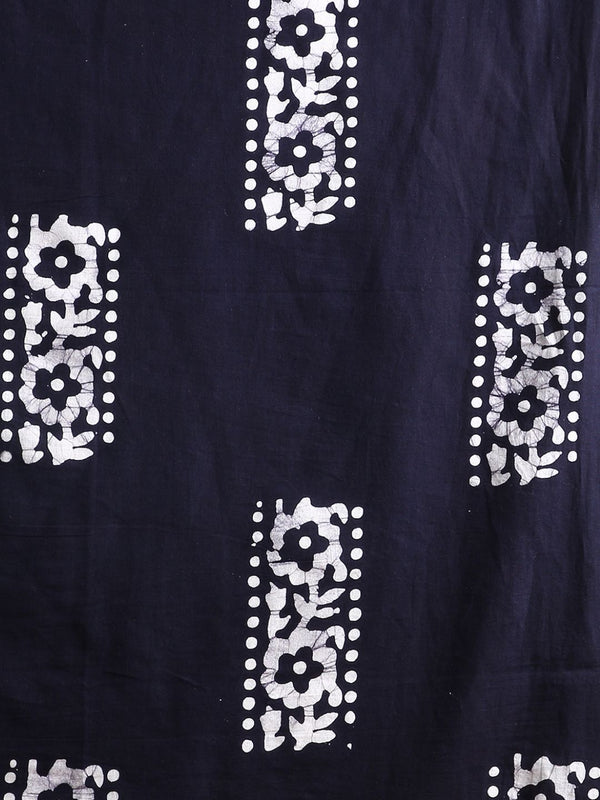 Indiehaat | Kota Doria Hand Wax Batik Suit Green