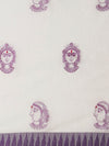 Indiehaat | Kora Silk Handloom Embroidered Saree White