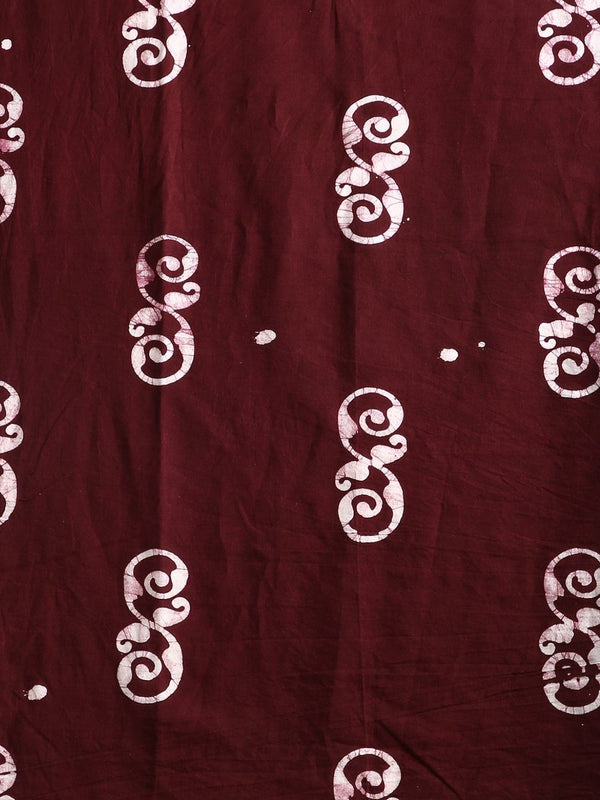 Indiehaat | Kota Doria Hand Wax Batik Suit Yellow