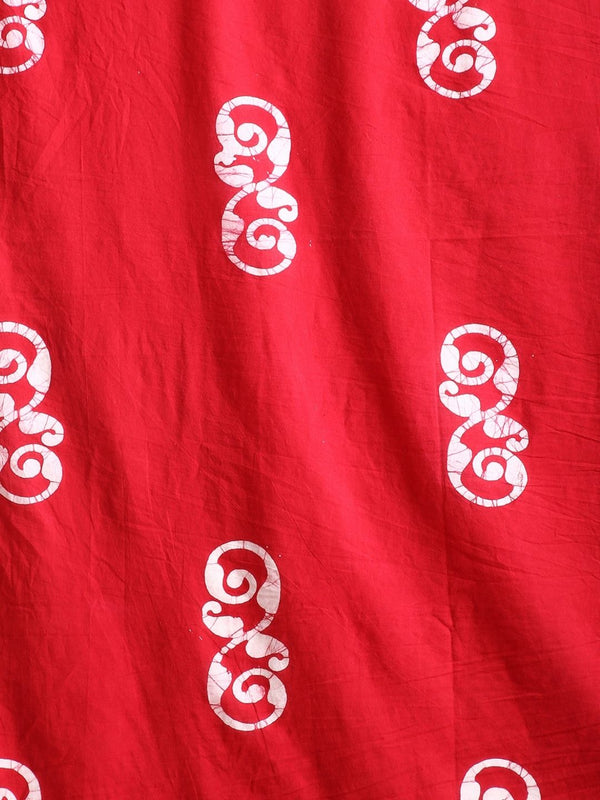 Indiehaat | Kota Doria Hand Wax Batik Suit Blue