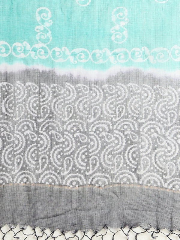 Indiehaat | Kota Doria Hand Wax Batik Suit Black