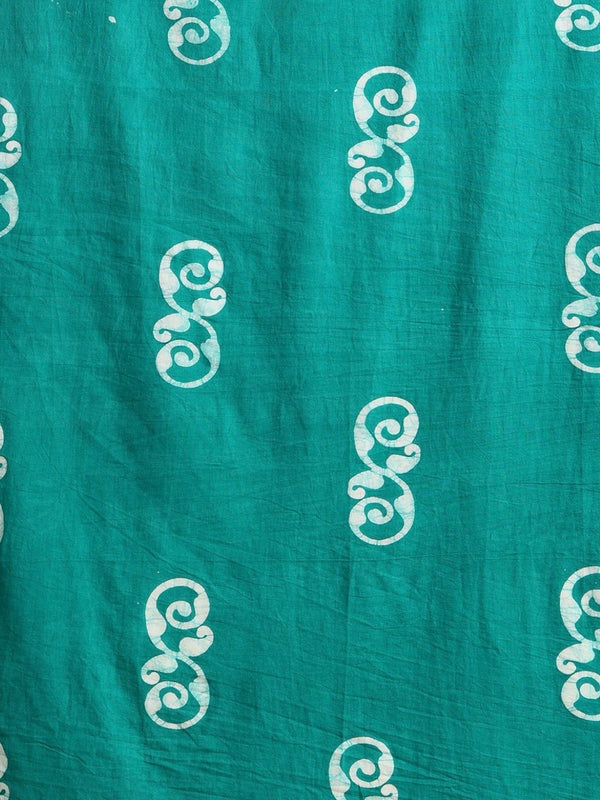 Indiehaat | Kota Doria Hand Wax Batik Suit Black