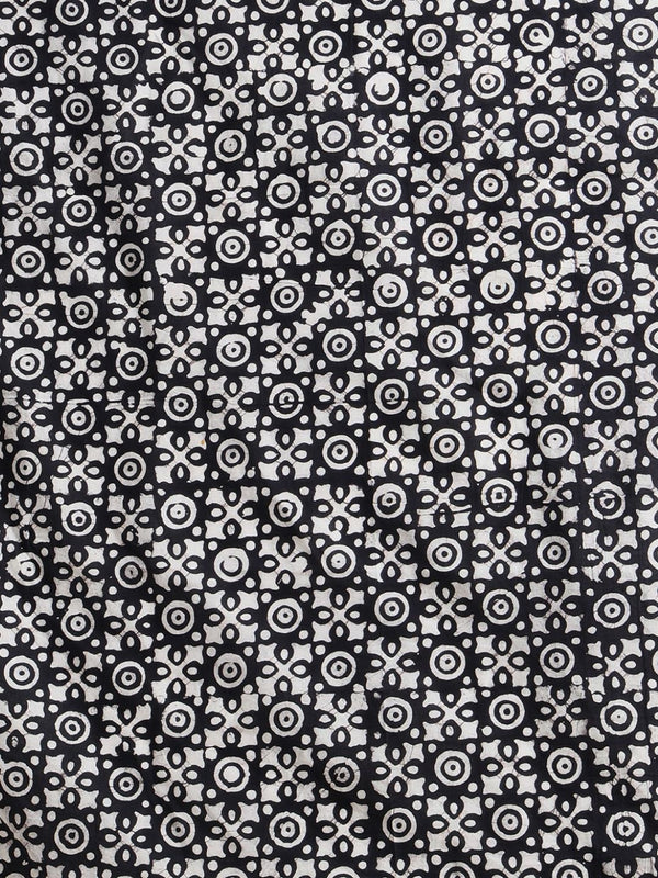 Indiehaat | Pure Mul Cotton Hand Wax Batik Suit Blue