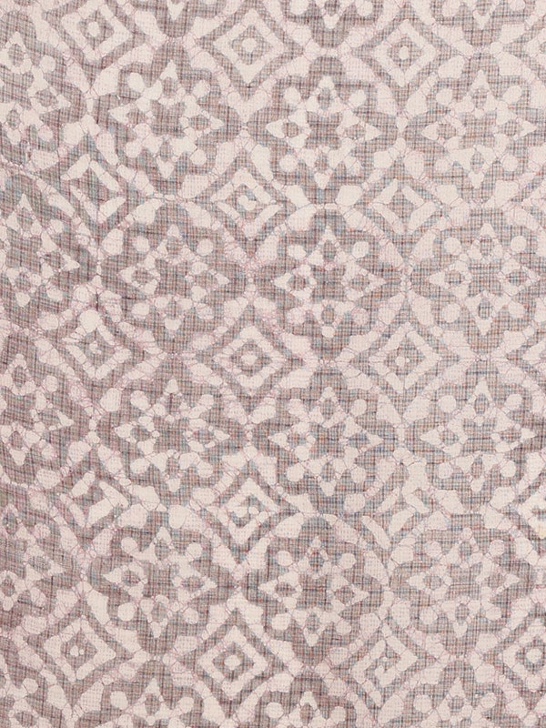 Indiehaat | Kota Doria Hand Wax Batik Suit Pink