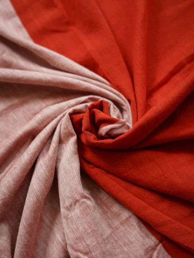 Indiehaat | Pure Khadi Cotton Handloom Saree Multicolor