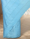 Kota Silk Saree Sequence Pallu & Zig-Zag Design