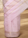 Handcrafted Colorful Kota Silk Pink Jacquard Saree
