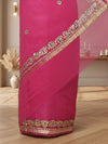 Gilded Grace Kota Cotton Gota Patti Pink Saree
