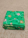 Indiehaat | Pure Muslin Silk Jamdani Saree Green