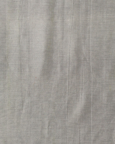 Indiehaat | Kashmiri Silk Printed Saree White & Green