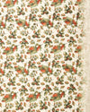 Indiehaat | Kashmiri Silk Printed Saree White & Green