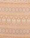 Indiehaat | Kashmiri Silk Printed Saree Tan & Brown