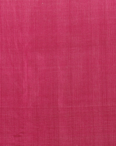 Indiehaat | Kashmiri Silk Printed Saree Beige & Magenta
