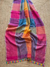 Indiehaat | Pure Linen Handloom Saree 