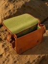 Indiehaat | Pure Leather Sling Bag Tobacco Brown