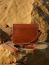 Indiehaat | Pure Leather Sling Bag Antique Brown