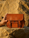 Indiehaat | Pure Leather Sling Bag Antique Brown