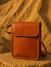 Indiehaat | Pure Leather Sling Bag Woodland Brown