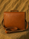 Indiehaat | Pure Leather Laptop Bag Earth Brown