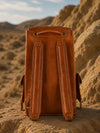 Indiehaat | Pure Leather Backpack Amber Brown