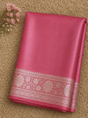 Indiehaat | Pink Mashru Katan Silk Saree | Brocade