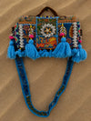 Indiehaat | Blue Kambadiay Patch Work Bags