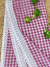 Mihika Pure Mul Cotton Handloom Saree Burgundy