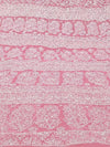 Indiehaat | Pink Georgette Chikankari Saree | Party Wear