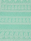 Indiehaat | Green Georgette Chikankari Saree | Party Wear