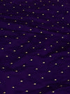 Indiehaat | Purple Mashru Katan Silk Brocade Saree
