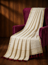 Indiehaat | Ivory Pure Mul Cotton Sequin Saree