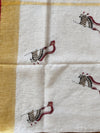 Indiehaat | Pure Linen Embroidered Saree White