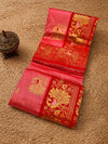 Indiehaat | Paithani Silk Peacock Saree Pink