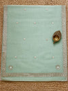 Indiehaat | Kota Doria Saree Gota Patti Saree Green
