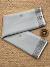 Indiehaat | Kota Doria Saree Gota Patti Saree Gray