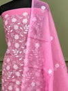 Indiehaat | Kota Doria Gota Patti Suit Pink