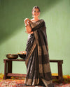 Dazzling Handloom Jayashree Silk Saree Dark Brown